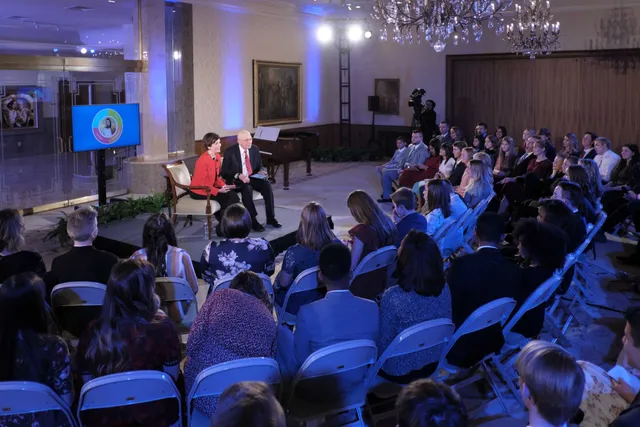 Face to Face event with President and Sister Oaks