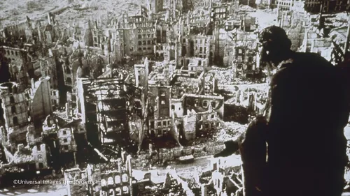 Dresden in ruins