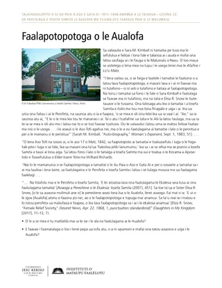 pepa e tufa atu o le Faatulagaina o le Aualofa