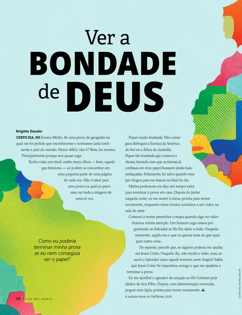 Ver a bondade de Deus