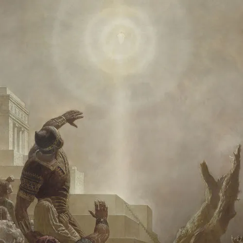 Christ appearing in the Western Hemisphere