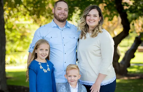 Chad Jaggi and family