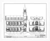 Architectural drawing of the Kirtland Temple