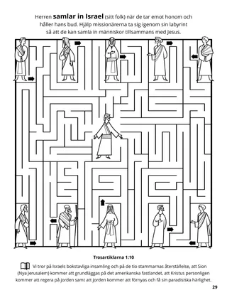Tenth Article of Faith coloring page