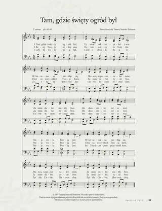 In a Sacred Garden Place