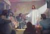 image of the resurrected Christ appearing to His disciples