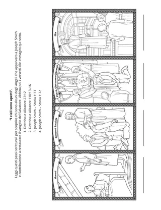 pagina delle attività per i bambini