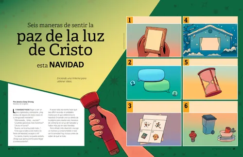 Seis maneras de sentir la paz de la luz de Cristo esta Navidad
