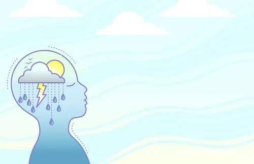 image of child with storm clouds in their mind