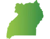 map of Uganda