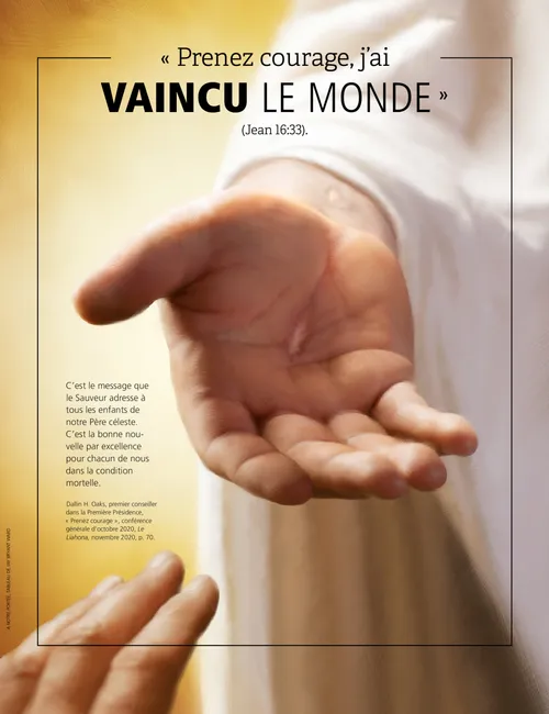 affiche « Prenez courage »