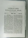 The first issue of the Millennial Star