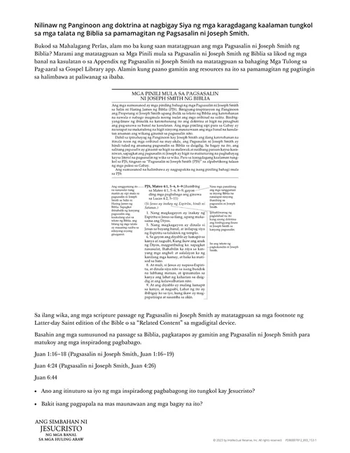 Pagsasalin ni Joseph Smith