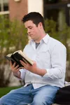 youth reading the Bible