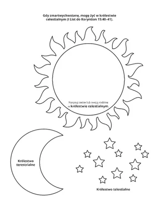 Strona z zadaniem: królestwa: celestialne, terrestrialne i telestialne