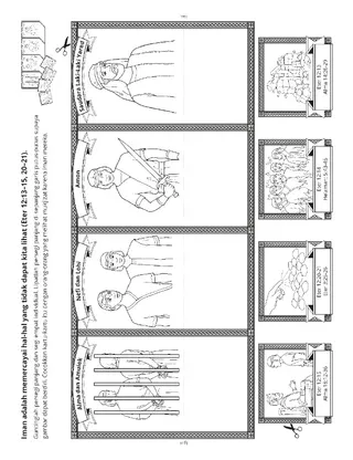 halaman kegiatan: orang-orang dalam Kitab Mormon memiliki iman kepada Yesus Kristus