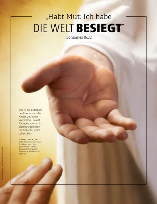 Poster „Habt Mut“
