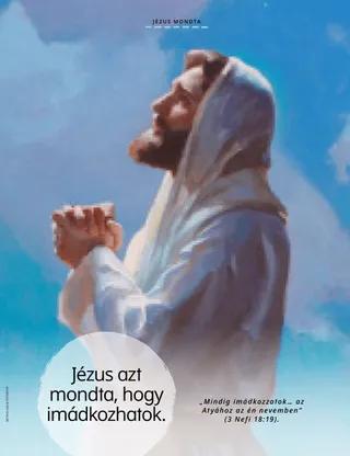 Jesus praying