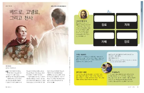 베드로, 고넬료, 그리고 천사