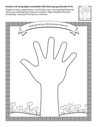 verkefnasíða fyrir börn