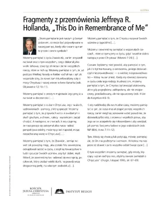 handout, Holland talk