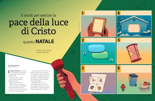 6 modi per sentire la pace della luce di Cristo questo Natale