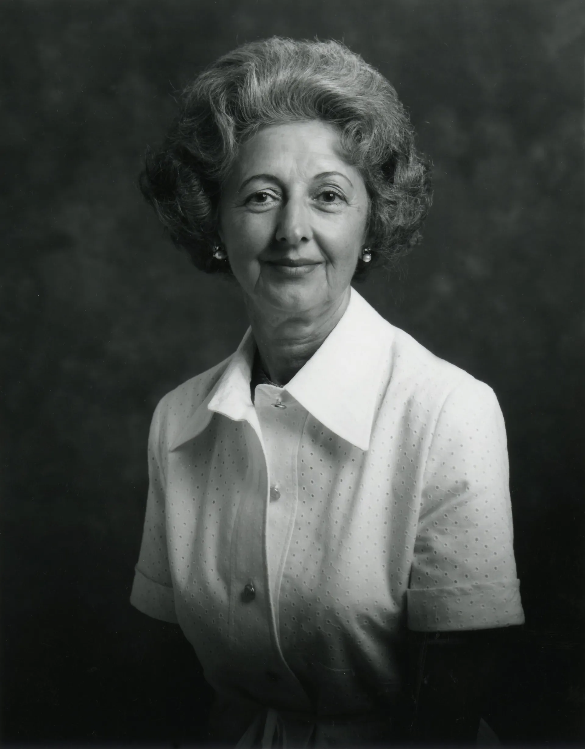 A portrait of Florence Smith Jacobsen, who served as the sixth general president of the Young Women from 1961 to 1972.