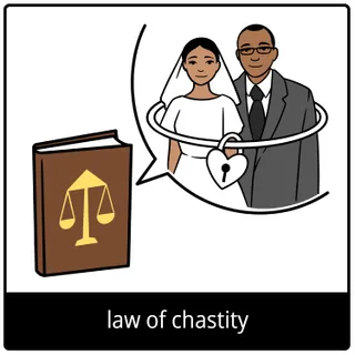 law of chastity gospel symbol