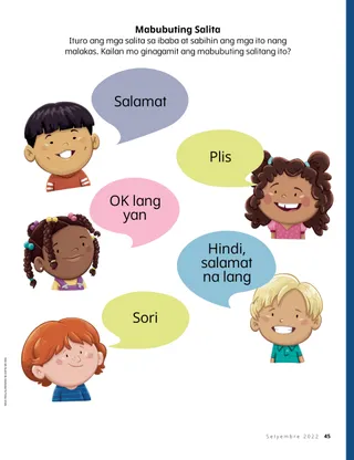 small children speaking