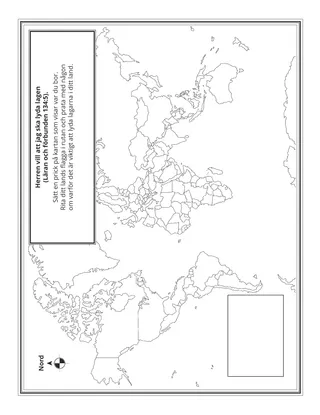 aktivitetssida: Herren vill att jag ska lyda lagen