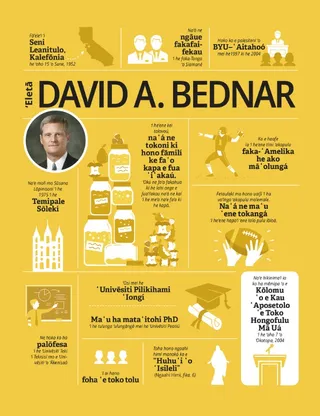 Elder David A Bednar infographic