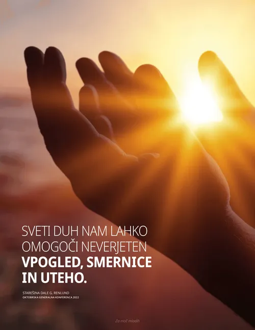 Plakat z Renlundovim navedkom