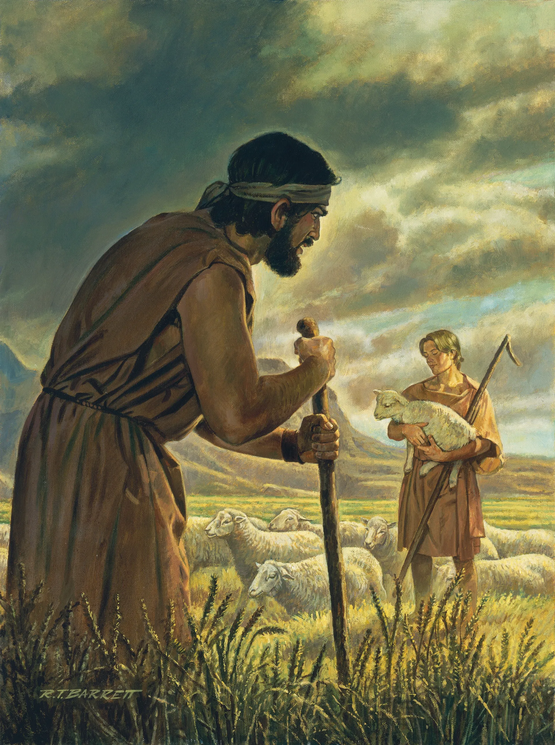 Cain and Abel, by Robert T. Barrett