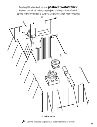 The Tabernacle coloring page