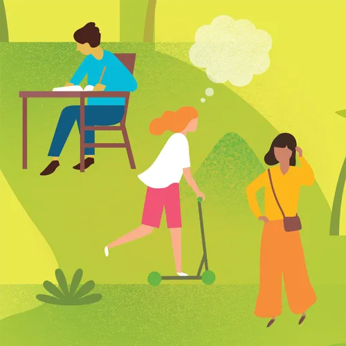 省思中的青少年