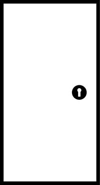 dibujo de una puerta