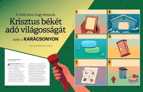 6 mód arra, hogy érezzük Krisztus békét adó világosságát ezen a karácsonyon