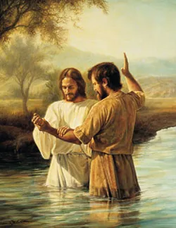 Juan Bautista Nagbunyag ni Jesus