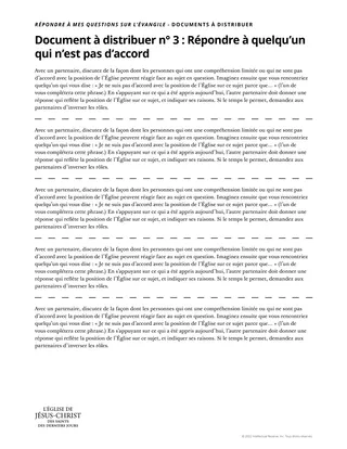 exemplaire de l’instructeur