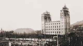 Dedication of the Salt Lake Temple.