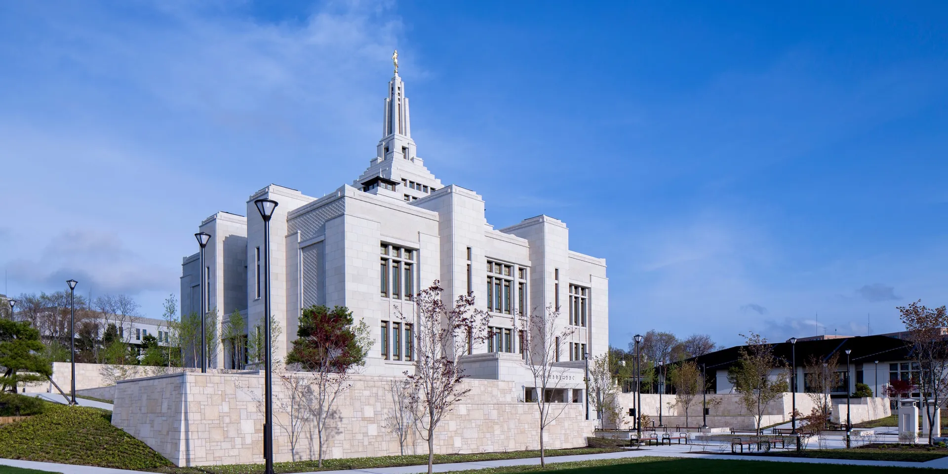 Exterior of Sapporo Japan Temple