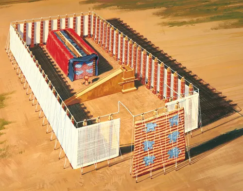 illustration of the tabernacle in the wilderness
