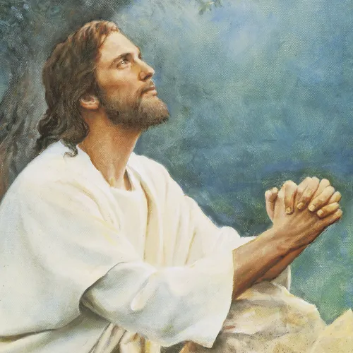 the Savior in Gethsemane