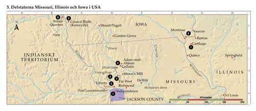 Karta 5 över kyrkans historia