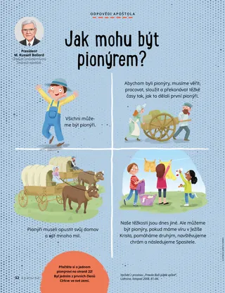 Page from the January/February 2022 Friend Magazine.