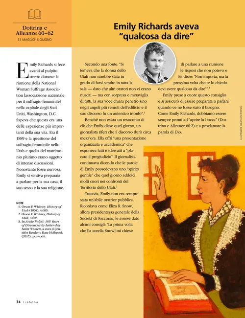 article on Emily Richards