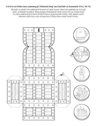 perel re kok’ k’anjel: naru ninra li k’a’ re ru re li Qaawa’