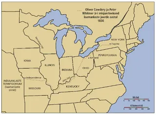 Ameerika Ühendriikide kirdeosa kaart