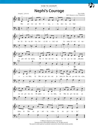 PDF s notami k piesni