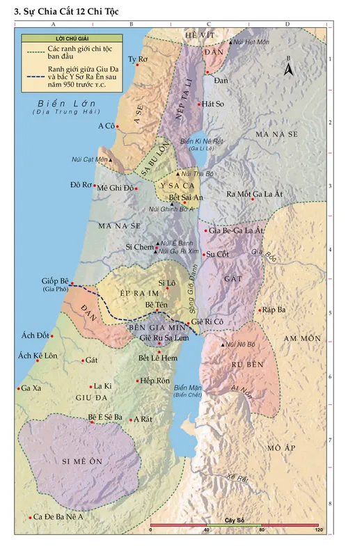 bản đồ Kinh Thánh 3